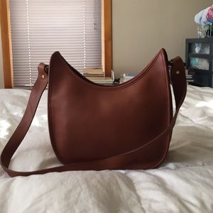 Vintage Coach Tan Legacy Hobo. New. Classic.